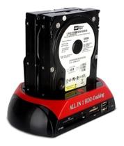 Suporte Memoria Externa Hdd Usb Sata All In One Transferir