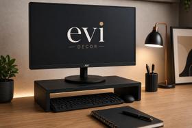 Suporte Mesa MDF Para Monitor e Tela LCD 30 x 20 cm 8,5 cm Alt