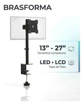 Suporte Mesa Morsa Para Monitor De 13 A 27 Polegadas Brasforma Suporte Mesa Morsa Para Monitor De 13 A 27 Polegadas Brasforma
