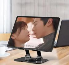 Suporte Mesa Notebook Tablet Celular Aço Carbono Ajustavel 360 Graus Dobravel Giratório