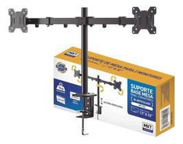 Suporte Mesa Para 2 Monitores E Tv Bi-articulado 13 Até 32 Pol Cor Preto Mxt
