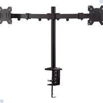 Suporte Mesa Para 2 Monitores Tv Bi-articulado 13 Até 32 Sf