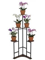 Suporte Metálico para Jardim Vertical 3 Andares Amadeirado