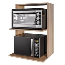 Suporte Micro-Ondas e Forno Armário Aéreo 60cm Turim M24 Freijó - Mpozenato