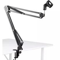 Suporte Microfone Articulado Mesa Dobrável Ajustável Em Aço Suporte Microfone Articulado Mesa Dobrável Ajustável Em Aço
