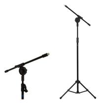 Suporte Microfone Braço Articulado Visao Musical Pe-02 Bk