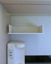 Suporte Microondas Branco 58X37 Pra Otimizar O Seu Espaço