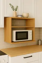 Suporte Microondas Forno Armário Aéreo 60 cm Prateleira Rafaro