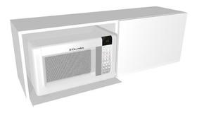 Suporte Microondas Nicho Gabinete Multiuso Cozinha Mdf