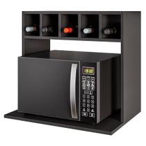 Suporte Microondas Nicho Garrafeiro Lisa BP 60 cm Eratto Moveis