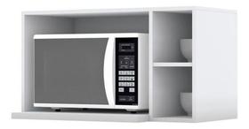 Suporte Microondas Suspenso 70cm Mdf Versatil organizador de cozinha Suporte Microondas Suspenso 70cm Mdf Versatil organizador de cozinha