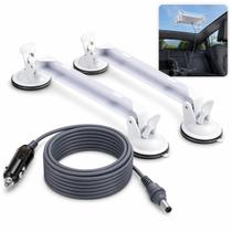 Suporte Mini Veicular Com Cabo 3M Ventosa Reforçada Internet no Carro Ventosa