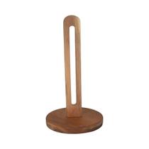 Suporte Moderno De Madeira Maciça Para Lenços De Papel, Antiderrapante, Impermeável E Durável,