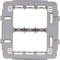 Suporte Modular Pialplus Placa 4X4 - 6 Horizontal - 12124
