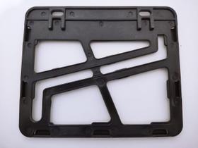 Suporte Moldura Para Placa De Moto Retangular Mercosul