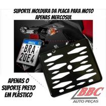 Suporte Moldura Placa Moto Padrão Mercosul