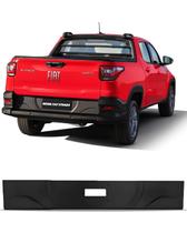 Suporte Moldura Placa Traseira Fiat Strada 2020 até 2023