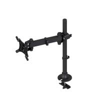 Suporte monitor de 10 a 26" fixado na mesa duas articulações
