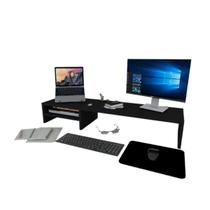 Suporte Monitor Gamer Duplo Mesa Setup E Home Office