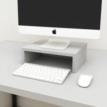 Suporte Monitor Mesa de Escritório 30cm x 22cm 100% MDF F5