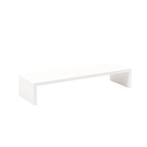Suporte Monitor Simples Para Escritório E Desktop Mdf 60x20x10 Branco Suporte Monitor Simples Para Escritório E Desktop Mdf 60x20x10 Branco
