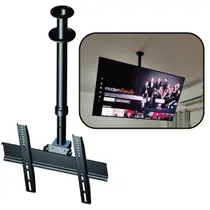 Suporte Monitor Tv Teto Giratório 360 Graus Articulado 32'' - 65'' Polegadas