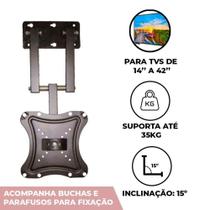 Suporte Móvel Articulável Para Tv Monitor 14 A 42 Polegadas - Yepp