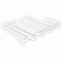 Suporte Móvel Para Taças Branco Essence - 34 x 7 x 32 cm