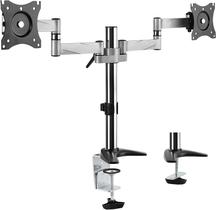 Suporte Multiarticulado de Mesa Tipo Torre para 2 Monitores de 15" a 27" F50d2 Elg