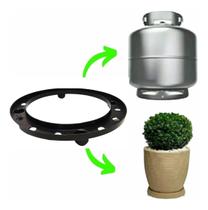 Suporte Multiuso Botijão Gás Vasos Flores Galão Água