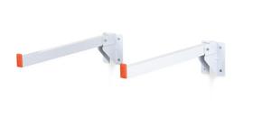 Suporte Multiuso Branco Dobrável Em Aço Com Capacidade De 30kg