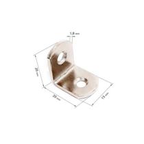 Suporte Multiuso - Cantoneira P/moveis 20x20x15x1,8mm Ref:n622-2