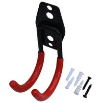 Suporte Multiuso De Aco Emborrachado Para Parede 23kg 11x6cm - Oem