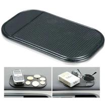 Suporte Multiuso Painel Carro Tapete Antiderrapante Silicone Flexível Porta Chaves e Moedas