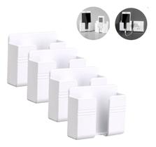 Suporte Multiuso Para Carregar Celular Parede Cabeceira Cama Cor:BrancoTamanho:KIT01 Suporte Multiuso Para Carregar Celular Parede Cabeceira Cama Cor:BrancoTamanho:KIT01