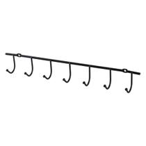 Suporte Multiuso para Parede Preto Suporte Multiuso para Parede Preto