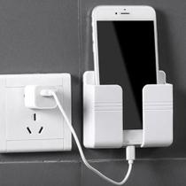 Suporte Multiuso Parede para Celular Controle Plástico Branco