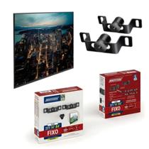 Suporte Multivisão Para Tv Fixo Plug 14-84 Até 100Kg Preto