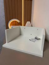 Suporte Nicho Airfryer Mdf Branco De 4L - 35X35