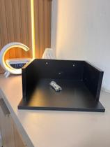 Suporte Nicho Airfryer Mdf Preto De 4L - 35X35