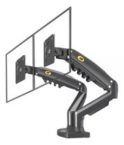 Suporte North Bayou NBF160NBH2 de mesa para Monitor de 17 até 34 e Bandeja para Notebook 17 preto