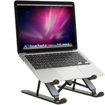 Suporte Notebook Alumínio Ajustável Dobrável Regulável Para Notbook Laptop Base Ergonômica Portátil Com Silicone Prata Para Escritório Suporte Notebook Alumínio Ajustável Dobrável Regulável Para Notbook Laptop Base Ergonômica Portátil Com Silicone Prata Para Escritório