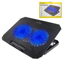 Suporte Notebook Base Led Refrigerada Ventilação Silenciosa Led Azul