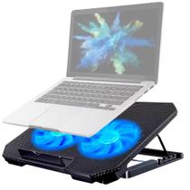 Suporte Notebook Base Refrigerada 2 Coolers ventilador para notebook Base refrigerada