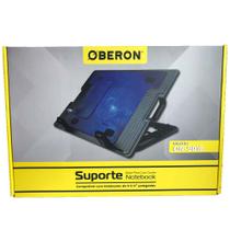 Suporte Notebook Cooler Led até 17" Base Com Ventilação Apoio Usb Adicional