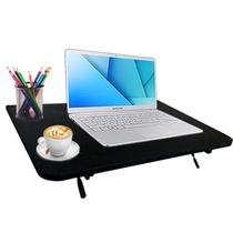 Suporte Notebook De Parede Dobrável 54x35 PRETO P/ Home Oficce e Tomar café