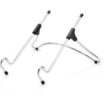Suporte Notebook Ergonômico Base Tablet Dobrável Aço Cromado