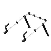 Suporte Notebook Ergonômico Multivisão 17 Pol. Regulagem Altura Aço Preto Suporte Notebook Ergonômico Multivisão 17 Pol. Regulagem Altura Aço Preto