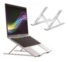 Suporte Notebook Laptop Alumínio Ajustável 6 Ângulos