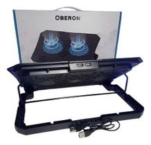 Suporte Notebook Oberon + 2 Coolers Externos